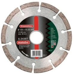 METABO 624309000 - Di Que En Diamant SP à U Age Général 180x2223mm Hauteur De Egment 7 Mm