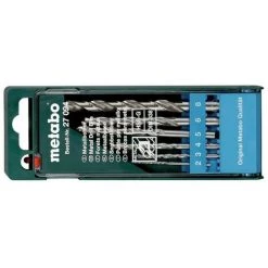METABO 627094000 - Foret Pourle Métal HSS-G DIN 338 D2 3 4 5 6 8 Mm 6 Pièce