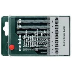 METABO 627182000 - Foret Pour Béton MD Cla Ique DIN 8039 D3 4 5 6 7 8 9 10 Mm 8 Pièce