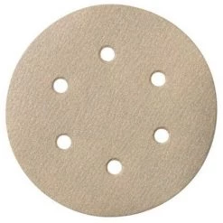 METABO 624034000 - Feuille De Ponçage Profe Ionnelle Perforée Peinture Et Ma Tic Crochet Velcro D150 Mm Perle P240