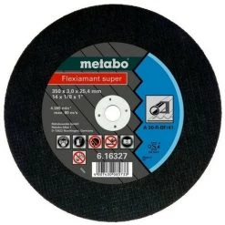 METABO 616328000 - Flexiamnat Plat éparation Di Que Super A30-R Pourl'acier 300x25x254mm (10 Ud Conteneur)