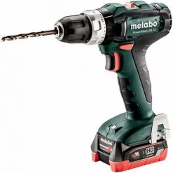 Metabo PowerMaxx SB 12 12v 2x4.0Ah LiHD Combi Hammer Drill In Case
