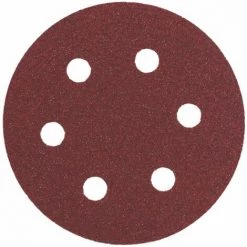 Metabo 25 Feuilles Abrasives Adhésives 80 Mm. P 60. Série Professorale