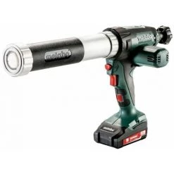 Metabo 18V Pistolet à Calfeutrer Sans Fil KPA 18 LTX 400 / 1x Batterie Li-Ion + SC 30