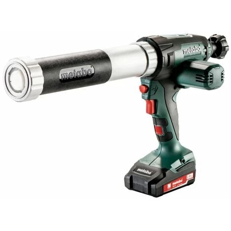Metabo 18V Pistolet à Calfeutrer Sans Fil KPA 18 LTX 400 / 1x Batterie Li-Ion + SC 30 3 Metabo 18V Pistolet à Calfeutrer Sans Fil KPA 18 LTX 400 / 1x Batterie Li-Ion + SC 30