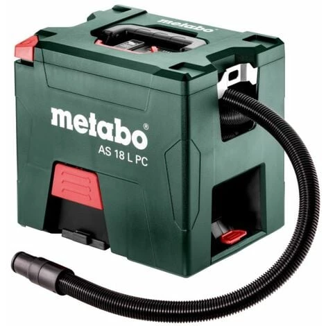 Metabo L'aspirateur De 18V AS 18 L PC / 2x Batterie 5.2 Ah Avec Nettoyage Manuel Du Filtre Dans Une Boîte 3 Metabo L'aspirateur De 18V AS 18 L PC / 2x Batterie 5.2 Ah Avec Nettoyage Manuel Du Filtre Dans Une Boîte