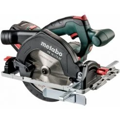 Metabo Scie Circulaire Sans Fil KS 18 LTX 57 / 2x Batterie Ah En Valise 5,2 MetaLoc