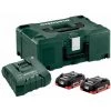 Metabo Batterie 2 X 4,0 Ah LiHD + Chargeur ASC 145 Ensemble De Base Dans MetaLoc 1 Metabo Batterie 2 X 4,0 Ah LiHD + Chargeur ASC 145 Ensemble De Base Dans MetaLoc -Metabo Soldes 43945864 1