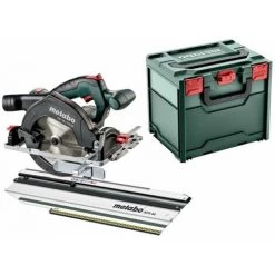 Metabo Scie Circulaire 18V Set KS 18 LTX 57 / Sans Chargeur De Batterie Sans METABOX 340 + 44 KFS
