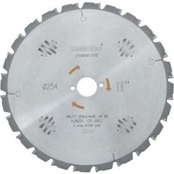 Metabo HW/CT 254X30 60 WZ 628222000 Lame De Scie Circulaire Au Carbure 254 X 30 X 1.8 Mm Nombre De Dents: 60 1 Pc(s)