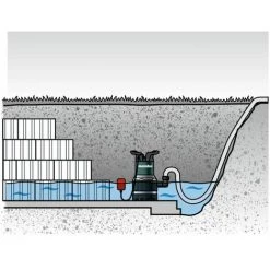 Metabo Pompe Submersible Combiné TPS 14000 S Combi / 770 Watt -Metabo Soldes 45505858 4