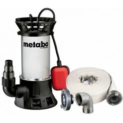 Metabo Pompe De Puisard Submersible Set PS 18000SN + Accessoires