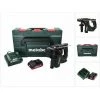 Metabo BH 18 LTX BL 16 Perceuse à Percussion Sans Fil 18 V 1,3 J SDS-plus Brushless + 1x Batterie 4,0 Ah + Chargeur + Coffret MetaBOX -Metabo Soldes 48934082 1