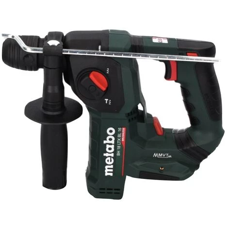 Metabo BH 18 LTX BL 16 Perceuse à Percussion Sans Fil 18 V 1,3 J SDS-plus Brushless + 2x Batteries 4,0 Ah + Chargeur + Jeu De Perceuses Et Burins - 11 Pièces, Certifié PGM + Coffret MetaBOX 5 Metabo BH 18 LTX BL 16 Perceuse à Percussion Sans Fil 18 V 1,3 J SDS-plus Brushless + 2x Batteries 4,0 Ah + Chargeur + Jeu De Perceuses Et Burins - 11 Pièces, Certifié PGM + Coffret MetaBOX – Image 3