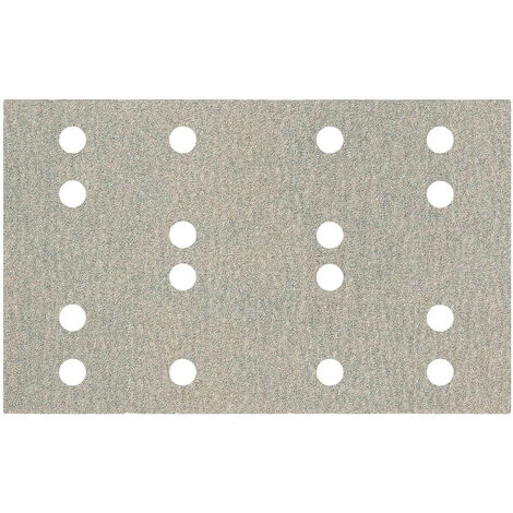 Metabo Feuilles Abrasives Auto-agrippantes 80 X 133 Mm, P 240, 16 Trous, à Fixation Auto-agrippante (SRA) - 635203000 3 Metabo Feuilles Abrasives Auto-agrippantes 80 X 133 Mm, P 240, 16 Trous, à Fixation Auto-agrippante (SRA) - 635203000