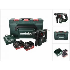 Metabo BH 18 LTX BL 16 Perceuse à Percussion Sans Fil 18 V 1,3 J SDS-plus Brushless + 2x Batteries 5,5 Ah + Chargeur + Coffret MetaBOX 9 Metabo BH 18 LTX BL 16 Perceuse à Percussion Sans Fil 18 V 1,3 J SDS-plus Brushless + 2x Batteries 5,5 Ah + Chargeur + Coffret MetaBOX -Metabo Soldes 50201077 3