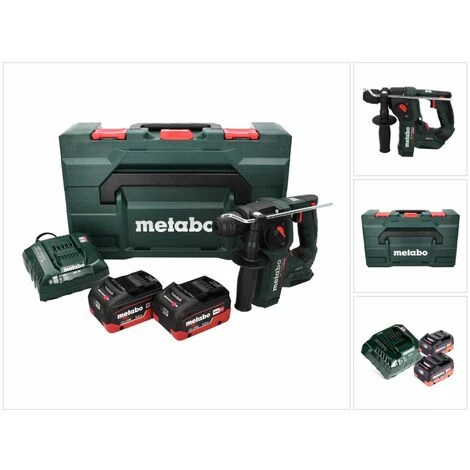 Metabo BH 18 LTX BL 16 Perceuse à Percussion Sans Fil 18 V 1,3 J SDS-plus Brushless + 2x Batteries 5,5 Ah + Chargeur + Coffret MetaBOX 5 Metabo BH 18 LTX BL 16 Perceuse à Percussion Sans Fil 18 V 1,3 J SDS-plus Brushless + 2x Batteries 5,5 Ah + Chargeur + Coffret MetaBOX – Image 3