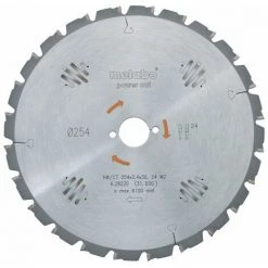 METABO Blade De Scie Circulaire HW / CT 190 X 30 X 2.2 / 1.4. Nombre De Dents
