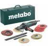 METABO Moulin à Angle De Tête Plat WEVF 10-125 Ensemble Inox Rapide (); Boîte De Suspension En Tôle D'acier -Metabo Soldes 51009688 1