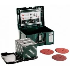 METABO Metaloc Set Abrasif Multi-trou. Ø 150 Mm. Série Professionnelle. Pour Bois + Métal (626756000
