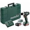 METABO Perceuse De Batterie BS 12 | 2x Batterie 2.0AH + Adaptateur De Batterie LED -Metabo Soldes 51009754 1