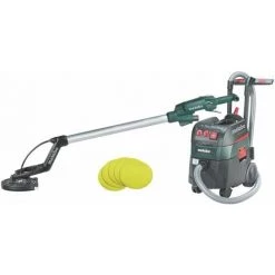 Metabo Machines Filaires En Set LSV 5-225 + ASR 35 L ACP Set, Mallette Souple, Avec 25 Feuilles Abrasives Auto-agrippantes P 120 - 690885000