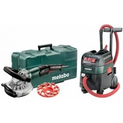 METABO RENOVATION MOULDER RSEV 19-125 RT + ALESSAUGERASR 35 M SET ACP (691001000); Boite En Plastique