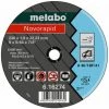 METABO Novorapid 115 X 1,0 X 22,23 Mm, Acier Inoxydable, Disque à Tronçonner, Version Droite (616270000)