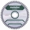 METABO Lame De Scie "coupe Multiple - Classique", 190x2,2/1,4x30 Z54 FZ/TZ 5° (628282000) -Metabo Soldes 52502971 1