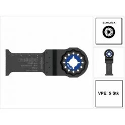 Metabo Starlock 32 X 45 Mm Bimétal - Jeu De Lames De Scie Plongeante (626958000) - 5 Pièces