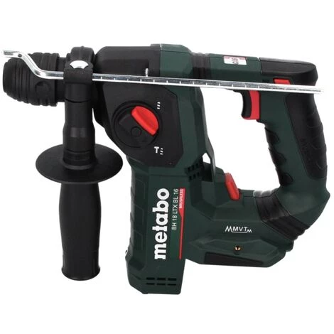 Metabo BH 18 LTX BL 16 Perceuse à Percussion Sans Fil 18 V 1,3 J SDS-plus Brushless + 1x Batterie 8,0 Ah + Chargeur + Coffret MetaBOX 3 Metabo BH 18 LTX BL 16 Perceuse à Percussion Sans Fil 18 V 1,3 J SDS-plus Brushless + 1x Batterie 8,0 Ah + Chargeur + Coffret MetaBOX