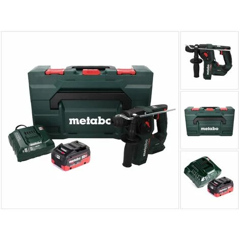 Metabo BH 18 LTX BL 16 Perceuse à Percussion Sans Fil 18 V 1,3 J SDS-plus Brushless + 1x Batterie 8,0 Ah + Chargeur + Coffret MetaBOX 5 Metabo BH 18 LTX BL 16 Perceuse à Percussion Sans Fil 18 V 1,3 J SDS-plus Brushless + 1x Batterie 8,0 Ah + Chargeur + Coffret MetaBOX – Image 3
