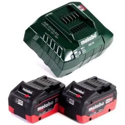 Metabo BH 18 LTX BL 16 Perceuse à Percussion Sans Fil 18 V 1.3 J SDS-plus Brushless + 2x Batteries 8.0 Ah + Chargeur + Coffret MetaBOX -Metabo Soldes 54095516 3