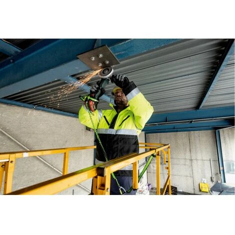 METABO Bouchon D'angle De La Batterie WPB 18 LT BL 11-125 Quick | 2x Batterie 5.5 Ah | Chargeur Rapide ASC 145 6 METABO Bouchon D'angle De La Batterie WPB 18 LT BL 11-125 Quick | 2x Batterie 5.5 Ah | Chargeur Rapide ASC 145 – Image 4