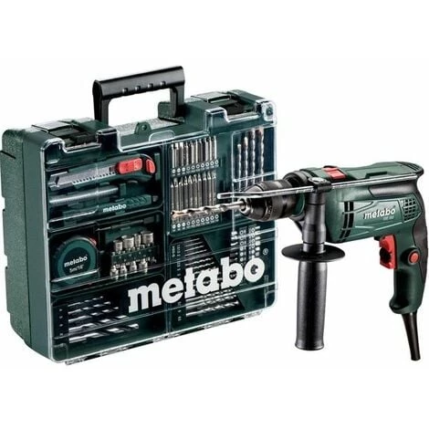 METABO Set Perceuse à Percussion SBE 650 + 79 Accessoires 3 METABO Set Perceuse à Percussion SBE 650 + 79 Accessoires