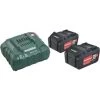 METABO Pack Energie - 2 X 5.2 Ah + Chargeur ASC 30-36 -Metabo Soldes 57868668 1