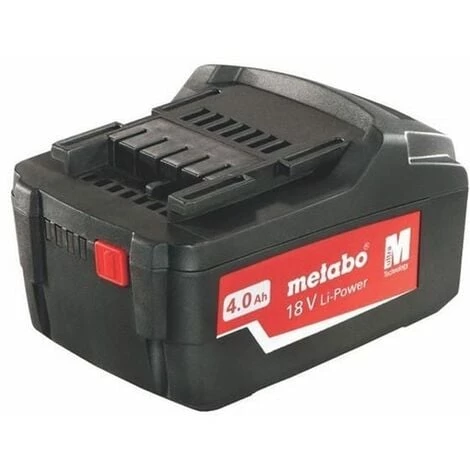 Batterie Originale METABO 18V 4Ah Li-ion LI-POWER 3 Batterie Originale METABO 18V 4Ah Li-ion LI-POWER