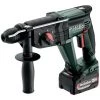 Metabo Marteau Perforateur Burineur 18 V Sans Fil KH 18 LTX 24 2 X 5,2 Ah Li-Power, ASC 55 -Metabo Soldes 60702632 1