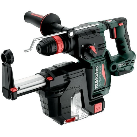 Metabo Marteau Perforateur Burineur 18 V Sans Fil KH 18 LTX 24 BL Quick + ISA 18 - Sans Batterie 3 Metabo Marteau Perforateur Burineur 18 V Sans Fil KH 18 LTX 24 BL Quick + ISA 18 - Sans Batterie