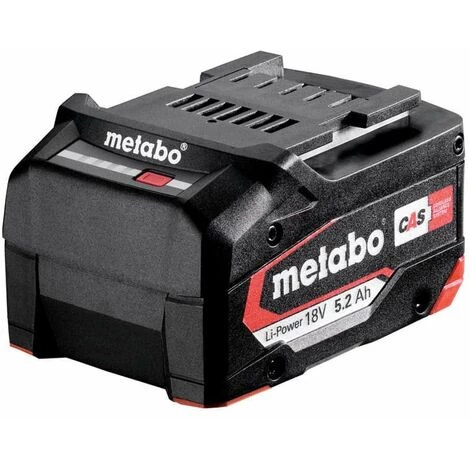 Batterie 18V Li-Ion 5,2 Ah Li-Power - METABO 625028000 3 Batterie 18V Li-Ion 5,2 Ah Li-Power - METABO 625028000