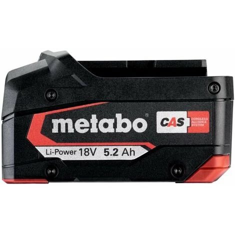 Batterie 18V Li-Ion 5,2 Ah Li-Power - METABO 625028000 4 Batterie 18V Li-Ion 5,2 Ah Li-Power - METABO 625028000 – Image 2