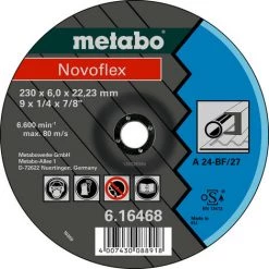 Metabo Meules D'ébarbage Novoflex 125x6,0x22,2 Acier