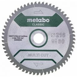Metabo Lame Classic "Multi Cut" HW/CT 305x30, 80 FZ/TZ -5° Pour Scie Circulaire