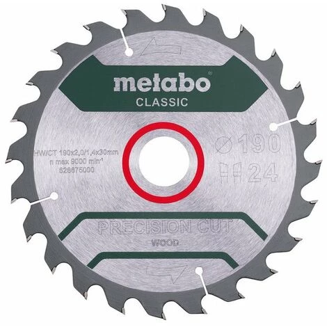 Metabo Lame Pour KS66FS 24 Dents Pour Scie Circulaire 3 Metabo Lame Pour KS66FS 24 Dents Pour Scie Circulaire