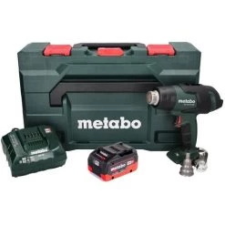 Metabo HG 18 LTX 500 Souffleur D'air Chaud Sans Fil 18 V 300 - 500 ° C + 1x Batterie 8.0 Ah + Chargeur + Coffret MetaBox -Metabo Soldes 62132553 4