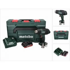 Metabo HG 18 LTX 500 Souffleur D'air Chaud Sans Fil 18 V 300 - 500 ° C + 1x Batterie 4.0 Ah + Chargeur + Coffret MetaBox -Metabo Soldes 62946892 5