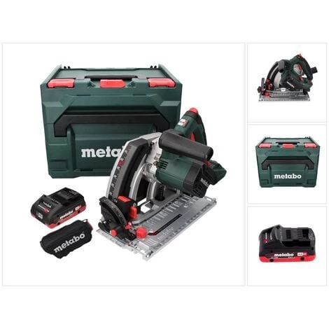 Metabo KT 18 LTX 66 BL Scie Circulaire Plongeante Sans Fil 18 V 165 Mm + 1x Batterie 4.0 Ah + Coffret MetaBOX - Sans Chargeur 3 Metabo KT 18 LTX 66 BL Scie Circulaire Plongeante Sans Fil 18 V 165 Mm + 1x Batterie 4.0 Ah + Coffret MetaBOX - Sans Chargeur