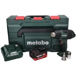 Metabo HG 18 LTX 500 Souffleur D'air Chaud Sans Fil 18 V 300 - 500 ° C + 1x Batterie 5,5 Ah + Chargeur + Coffret MetaBox -Metabo Soldes 63374061 4