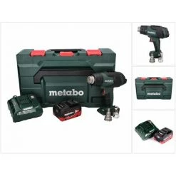 Metabo HG 18 LTX 500 Souffleur D'air Chaud Sans Fil 18 V 300 - 500 ° C + 1x Batterie 5,5 Ah + Chargeur + Coffret MetaBox -Metabo Soldes 63374061 5