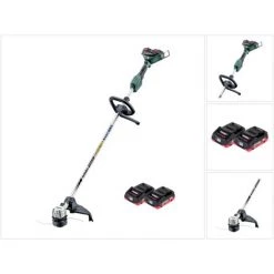 Metabo FSD 36-18 LTX BL 40 Débroussailleuse Sans Fil 36 V (2x 18 V) - Sans Balais+ 2x Batteries 4,0 Ah - Sans Chargeur
